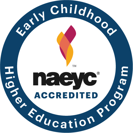 Early Childhood Higher Education Program NAEYC accredidation seal