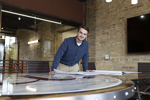 Brian at Moltus Group in Hemlock, Michigan