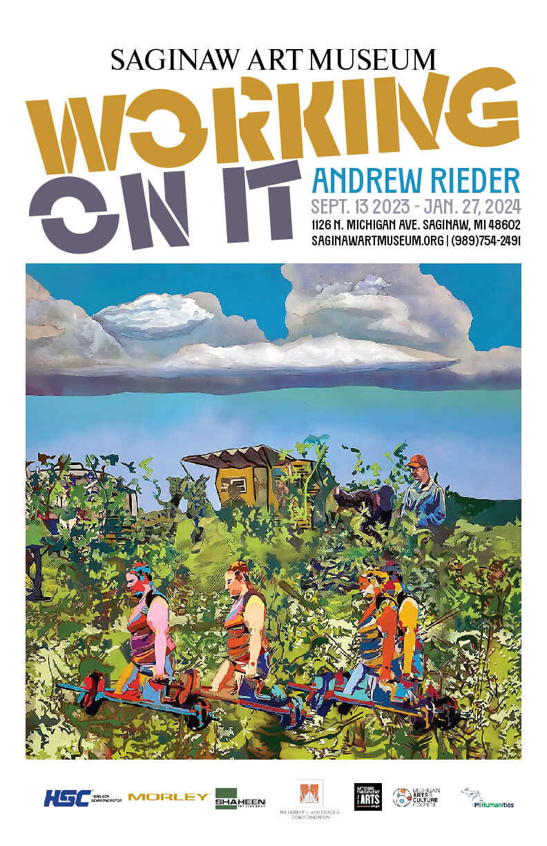 Andrew Reider Working On It exhibition