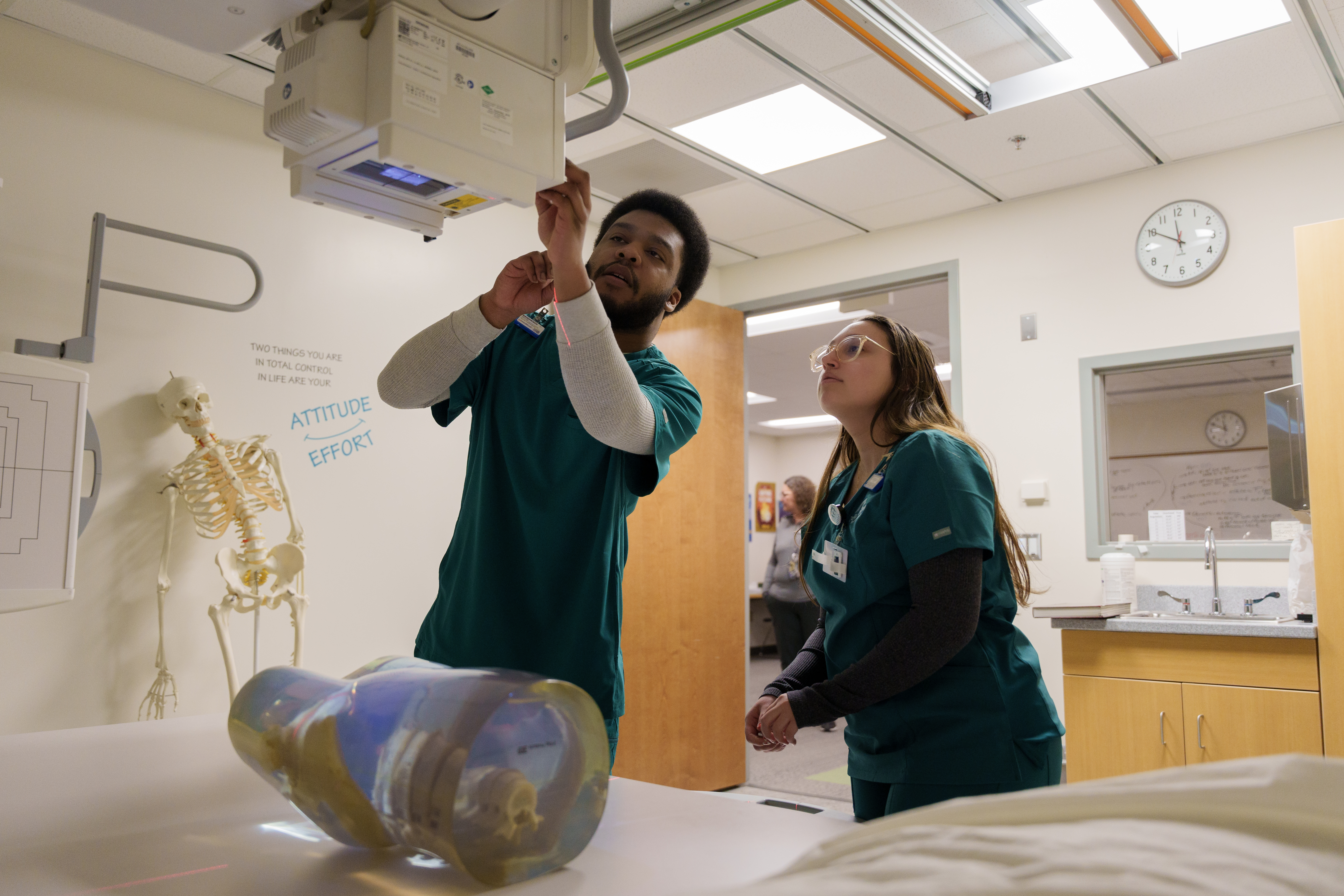 Delta College radiography students