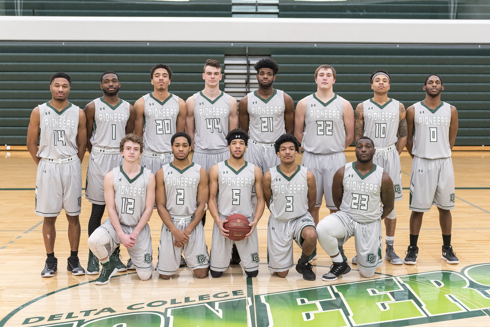 2018 Delta mens basketball team