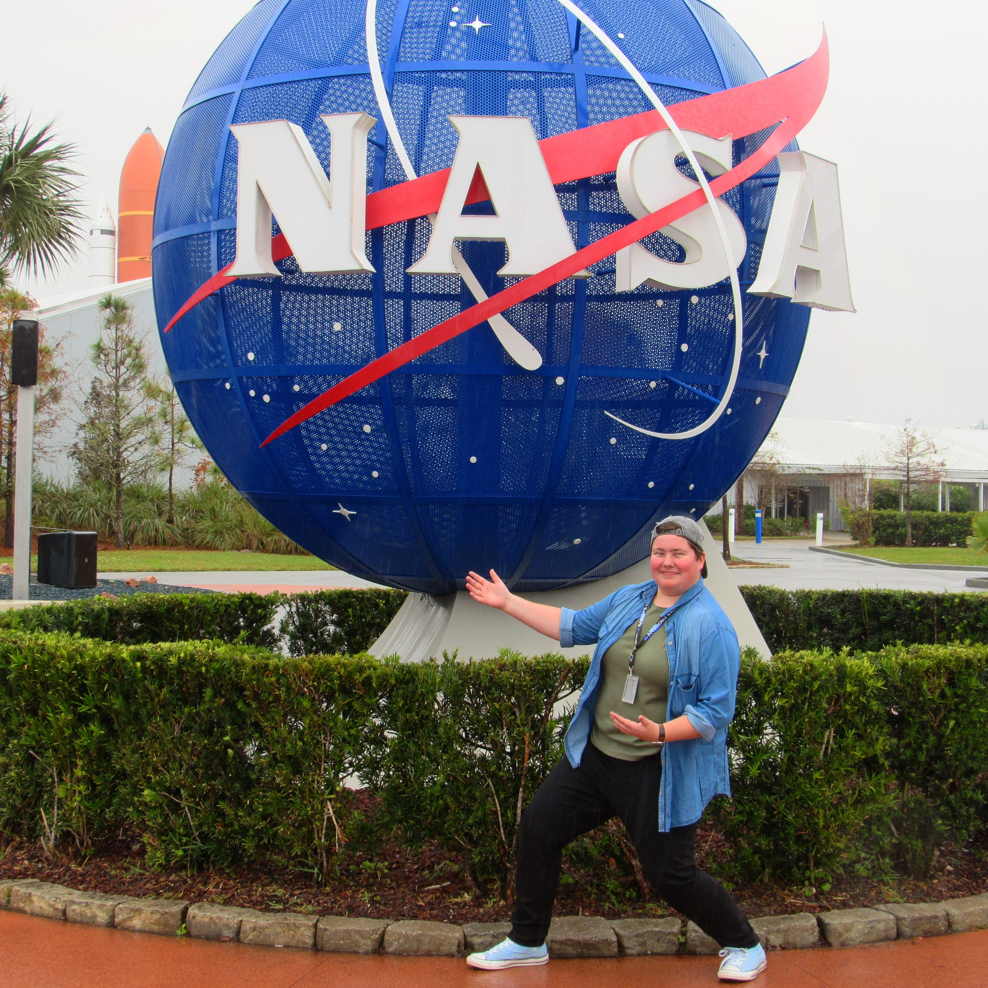 Photo of Bethany at NASA