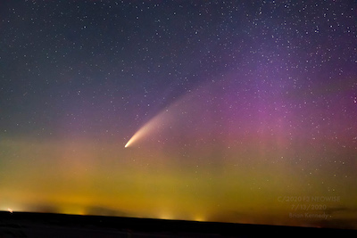 Photo of Comet NEOWISE