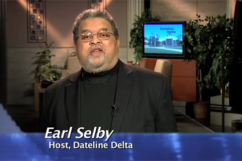 Earl Selby hosting Dateline Delta