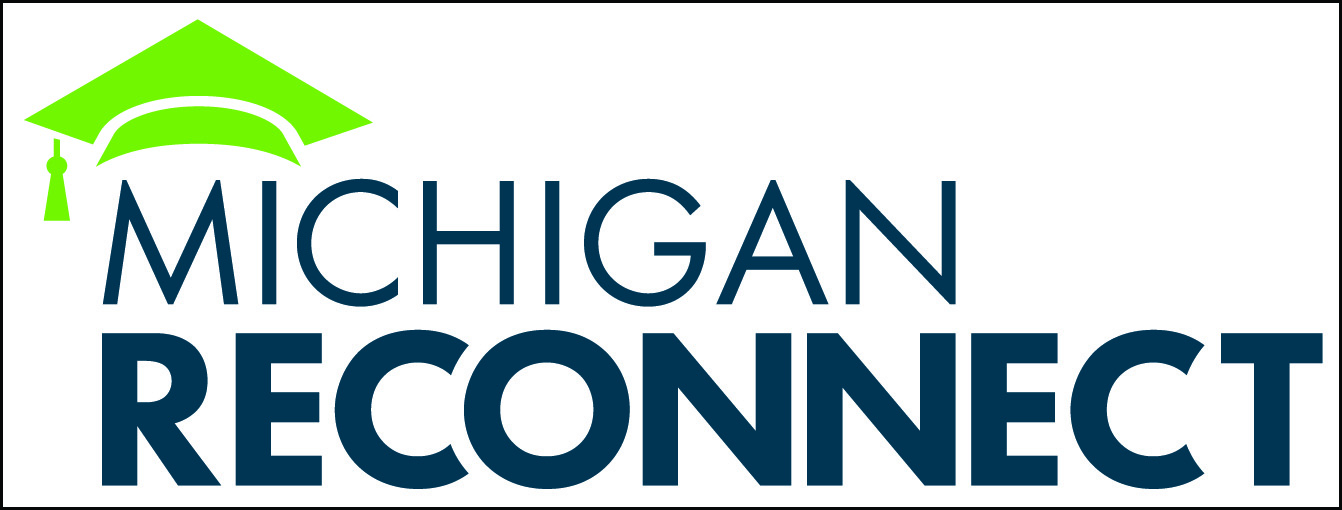 Photo of the Michigan Reconnect logo