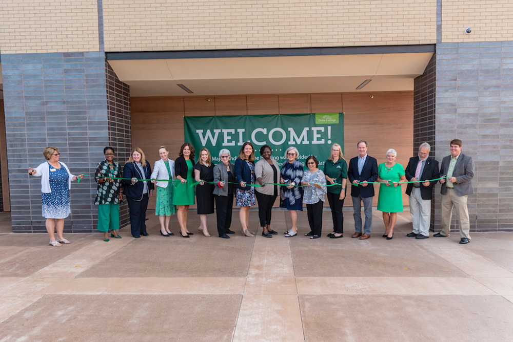 Midland Center ribbon cutting ceremony