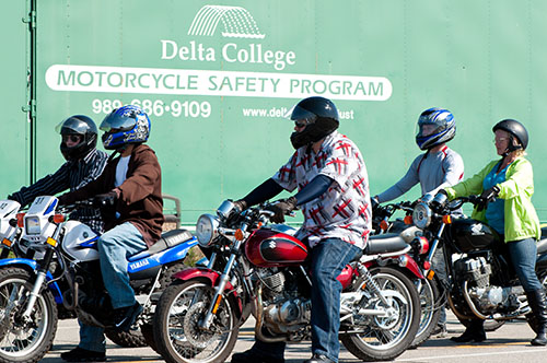 Motorcyclists photo