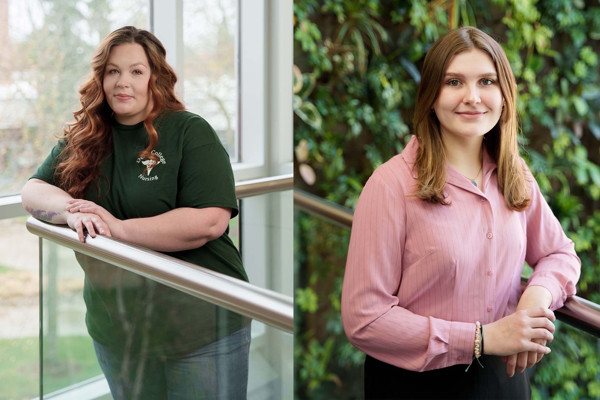 Whitney Ellison and Megan Wall