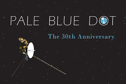 Pale Blue Dot graphic