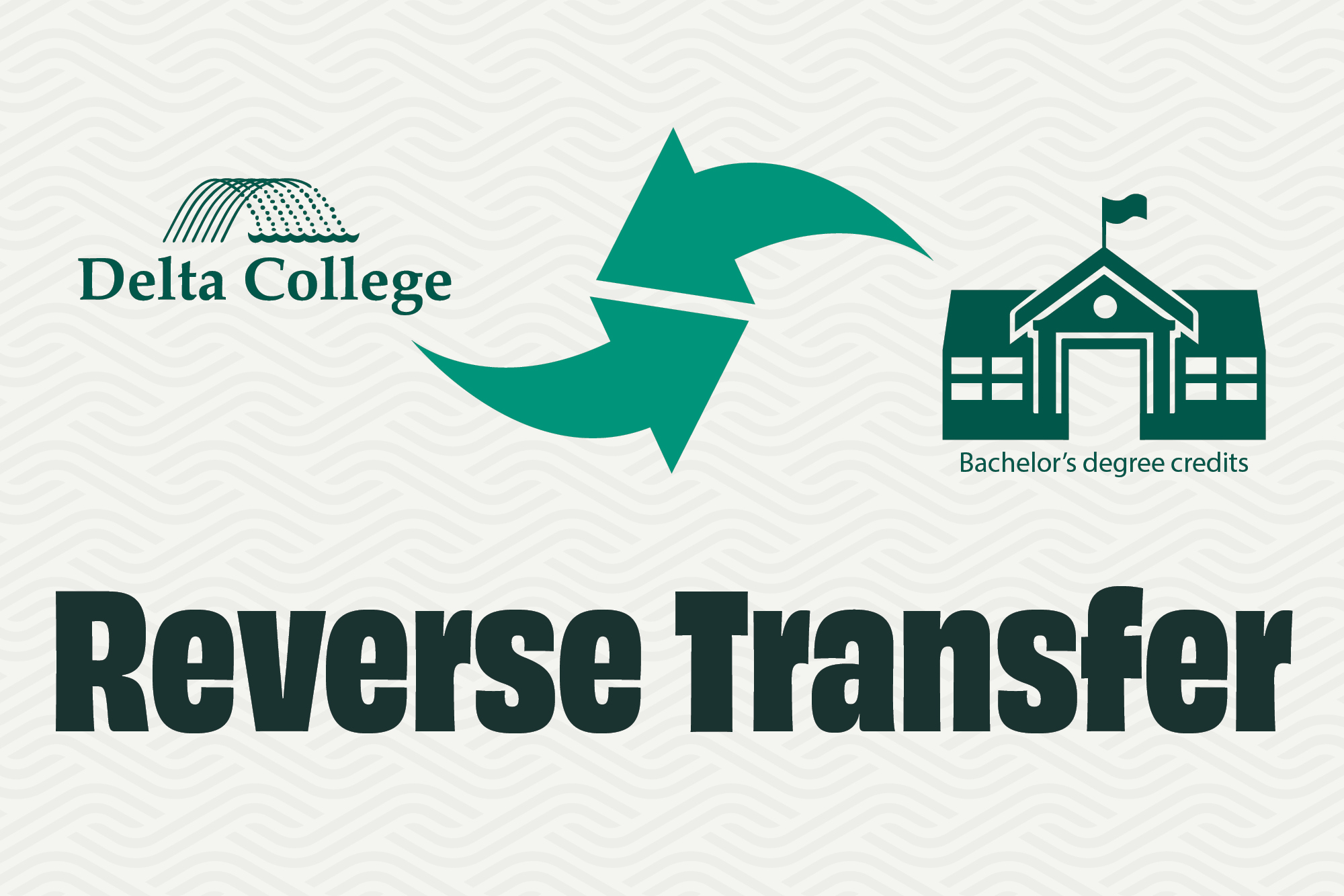 Reverse transfer your credits from your bachelor's degree program back to Delta College to earn your associate's degree