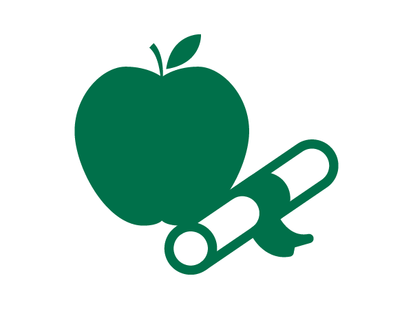Apple and diploma Apple and diploma