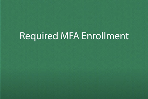 MFA Enrollment