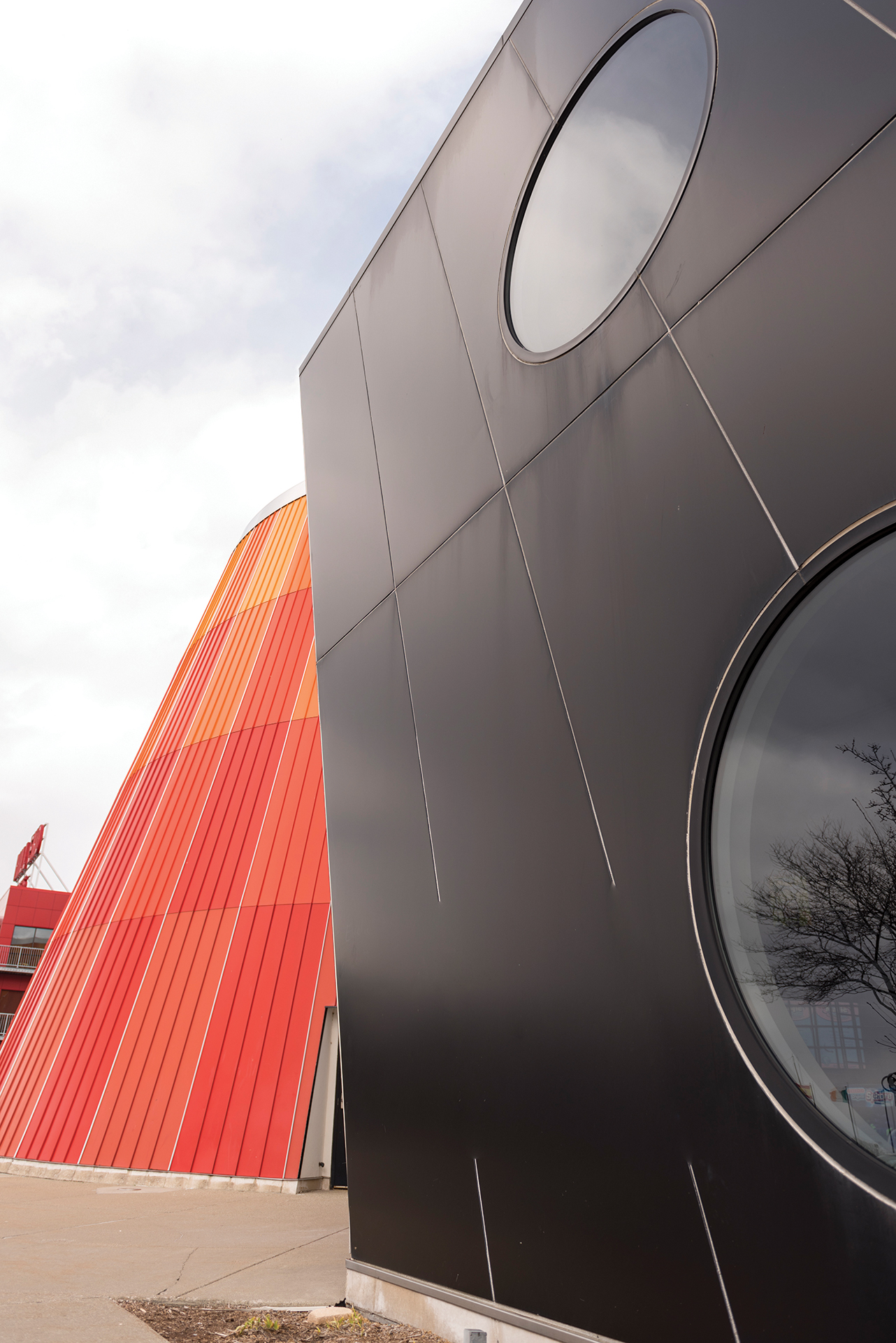 Exterior of the Delta College Planetarium