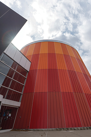 Exterior of Delta College Planetarium