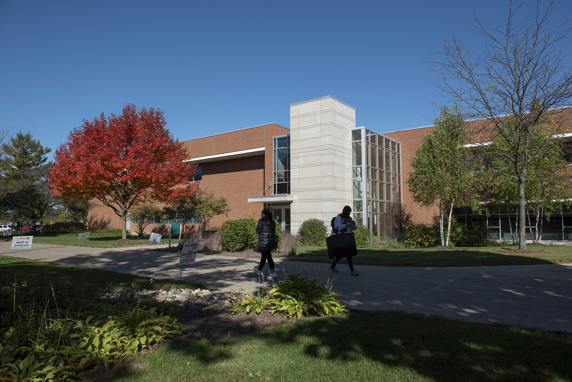 The Health Professions Building. 