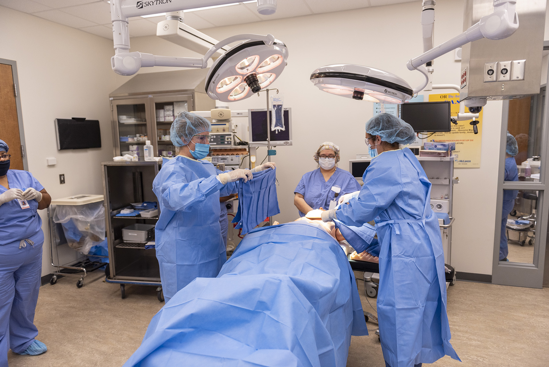 Surgical technology lab.