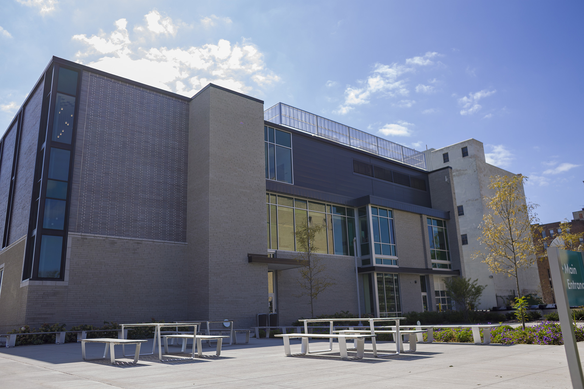 Construction on the Downtown Saginaw Center began in 2018.
