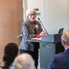 President Emeritus Dr. Jean Goodnow speaks at the dedication ceremony