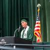 Caleb Buda, student speaker for the 2pm ceremony.