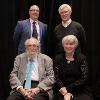 Four Delta College presidents: (standing) Michael Gavin and Peter Boyse (sitting) Don Carlyon and Jean Goodnow
