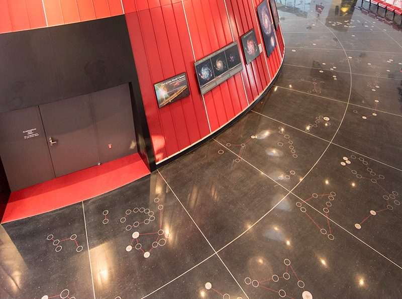 Planetarium Lobby Floor