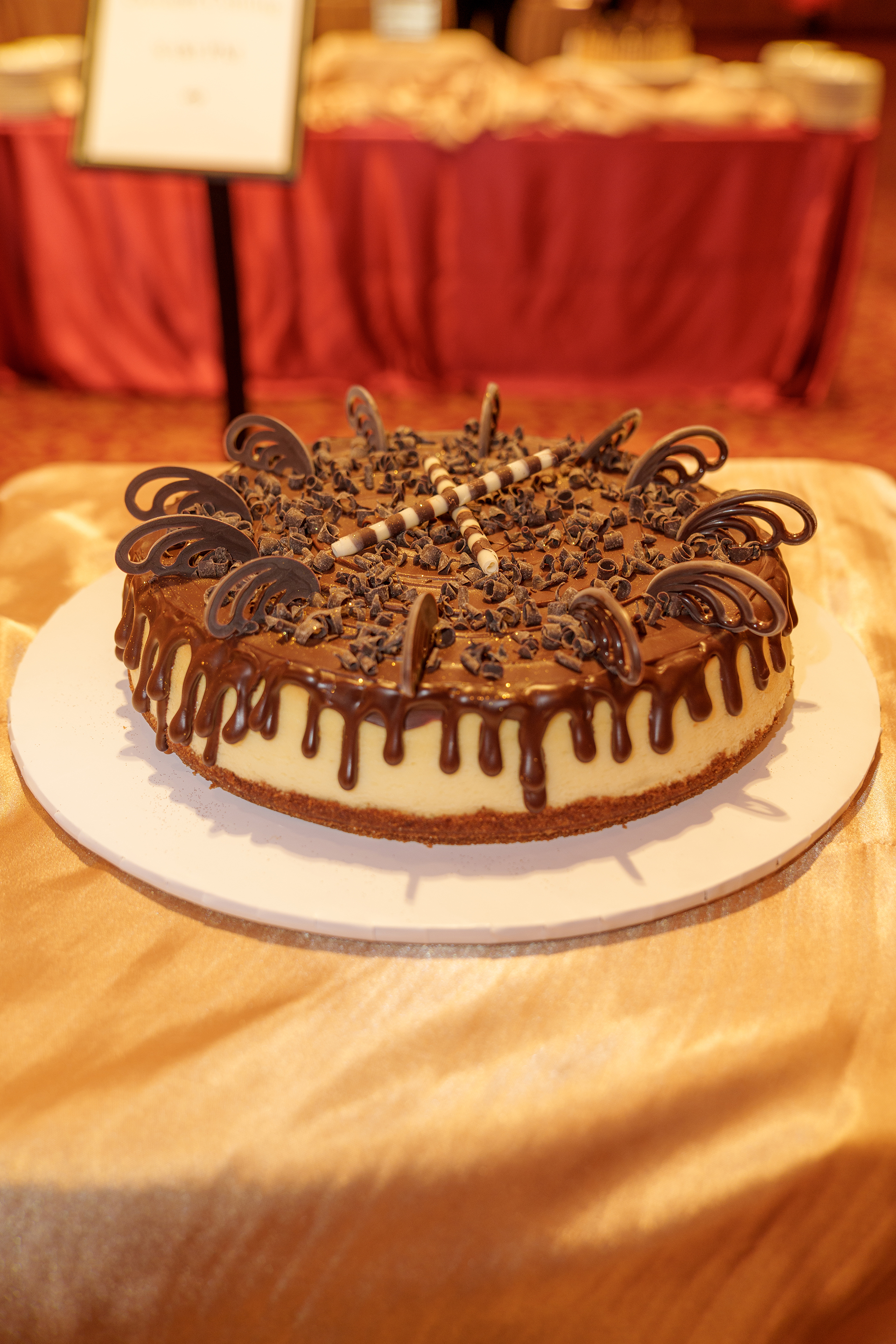 Chocolate cake from the event