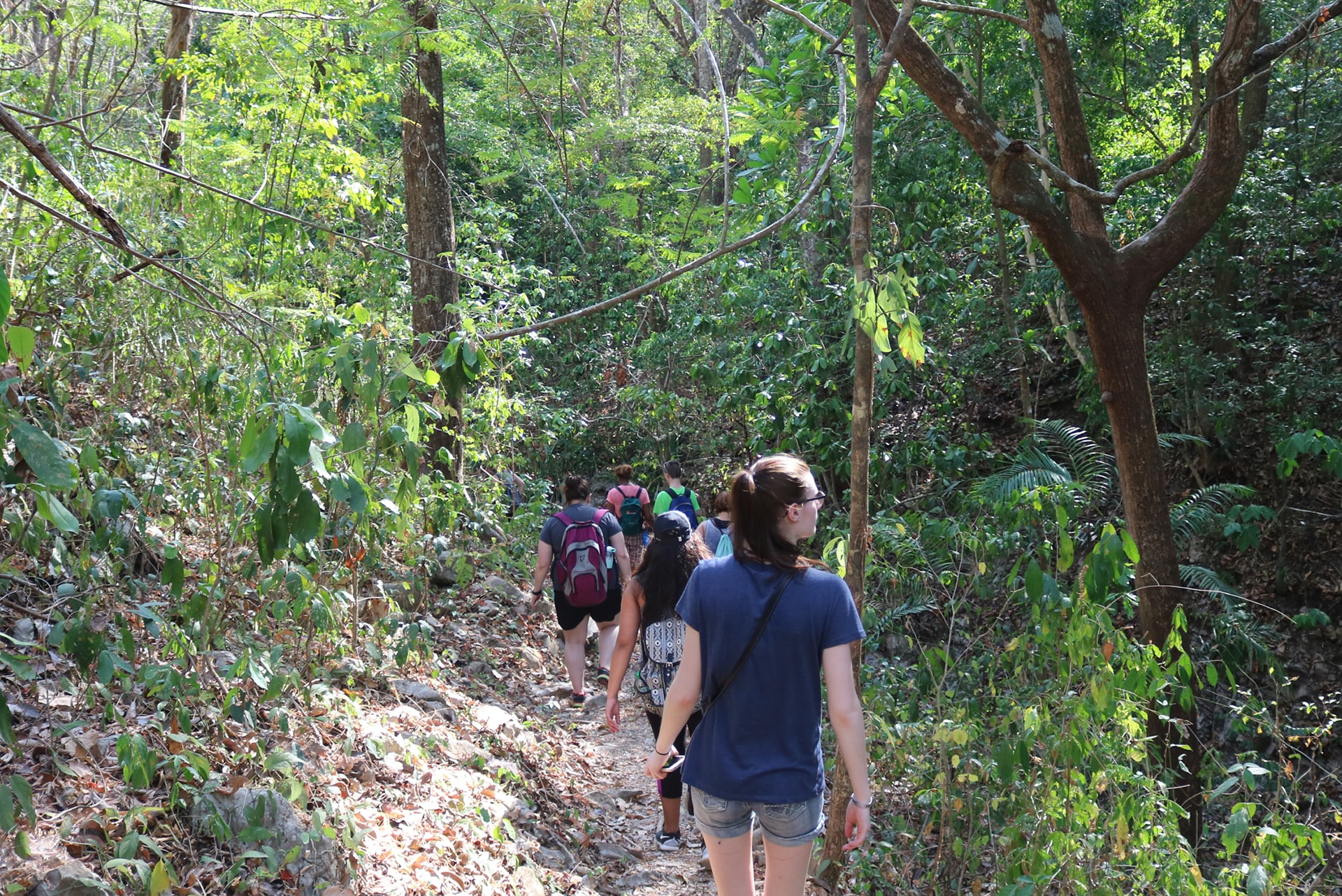 Students in Costa Rica