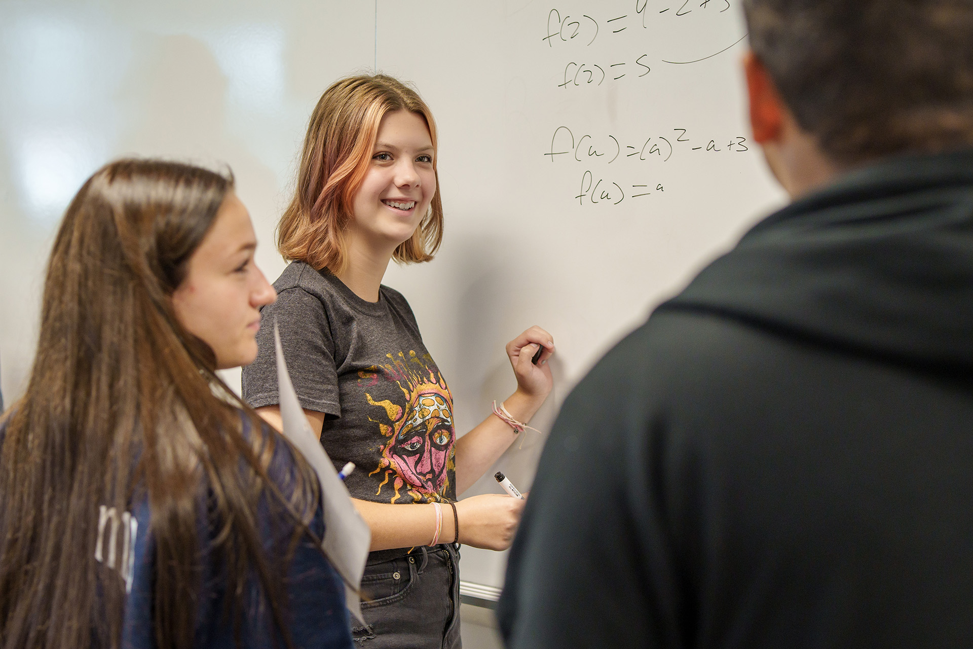 Students in classroom