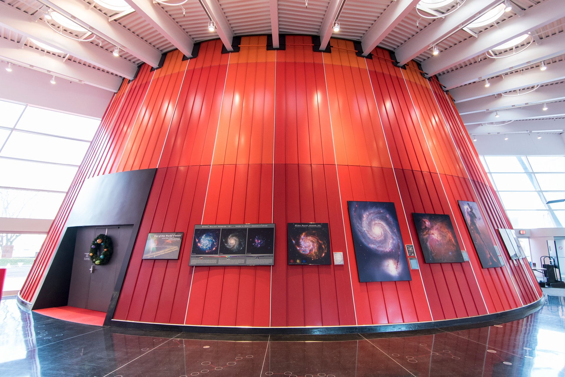 Planetarium lobby.