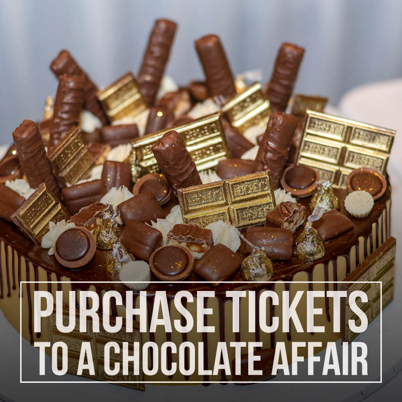 Donate button with dessert photo